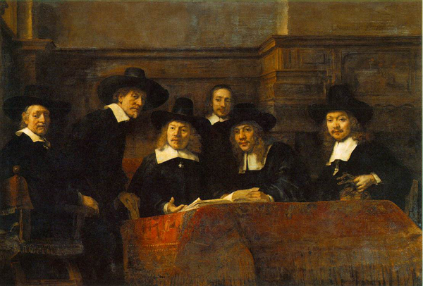 Exhbit on Screen - Rembrandt